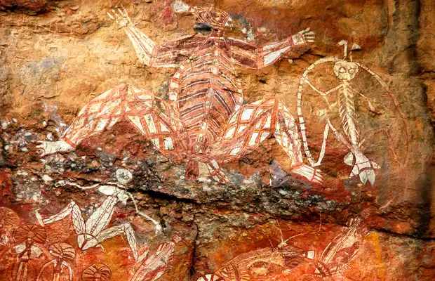 Arte rupestre de Nourlangie - Parque nacional de Kakadu