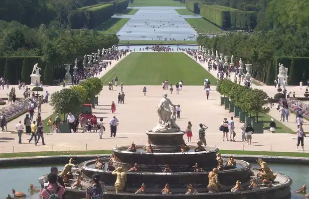 Versailles Map of the gardens & parc