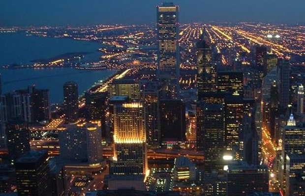 Chicago at Night Photos Chicago at Night