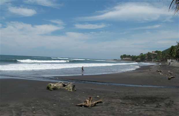 Playa El Tunco El Salvador Depto La Libertad En El Sunzal 3